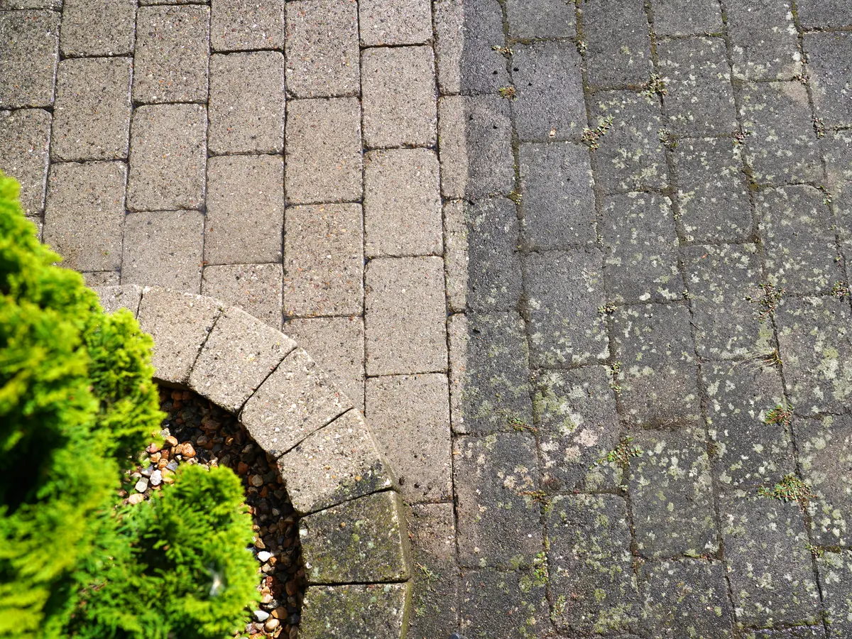 Driveway cleaning