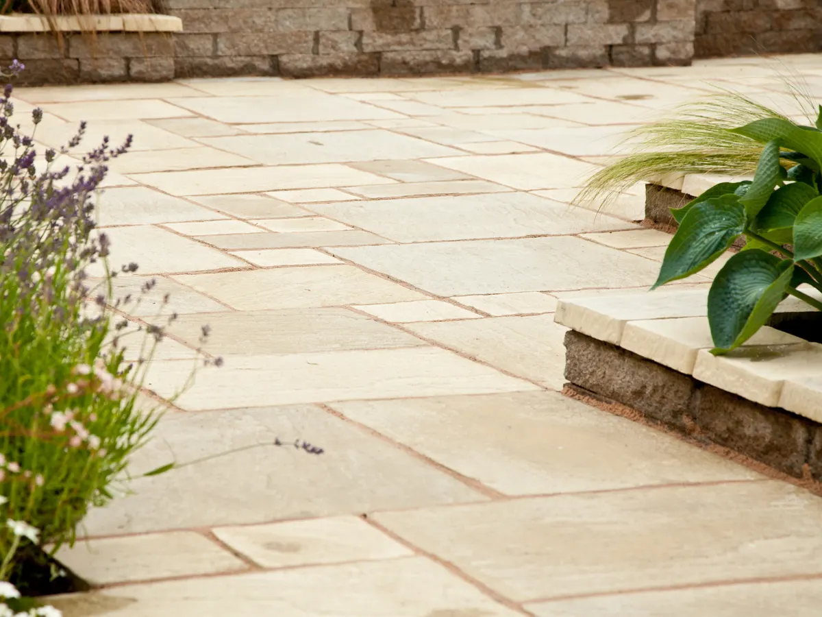 New patio