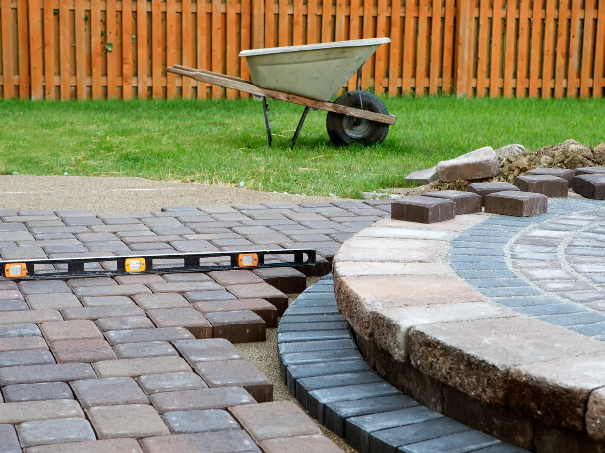 New patio
