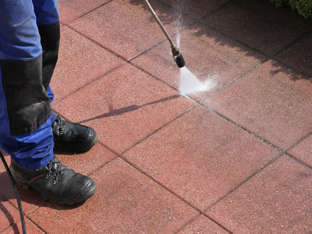 Patio cleaning