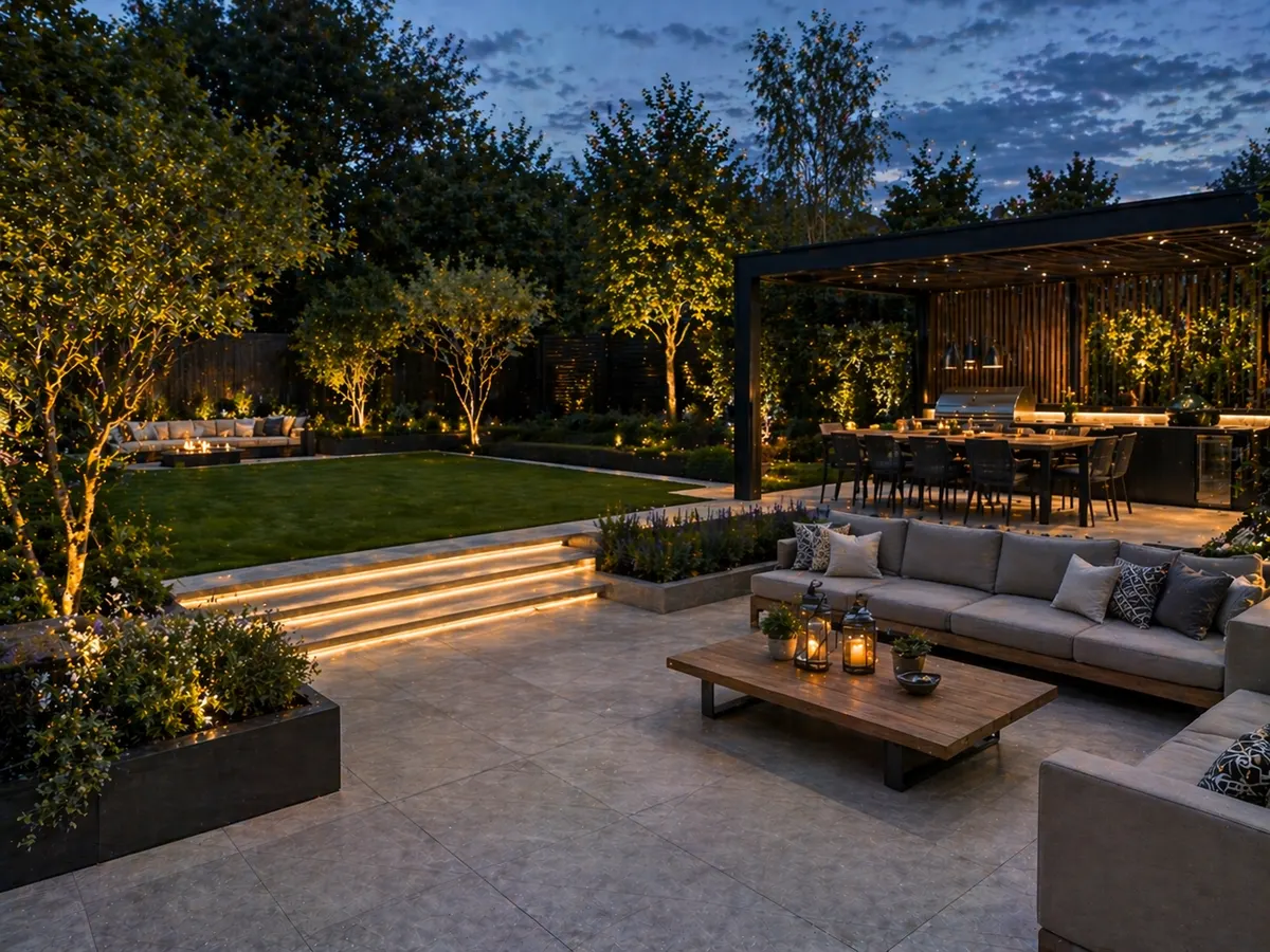 Patio paving