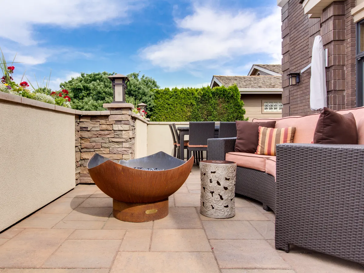 Patio paving