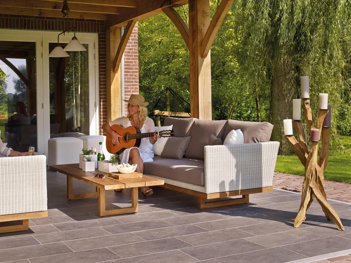 Patio paving