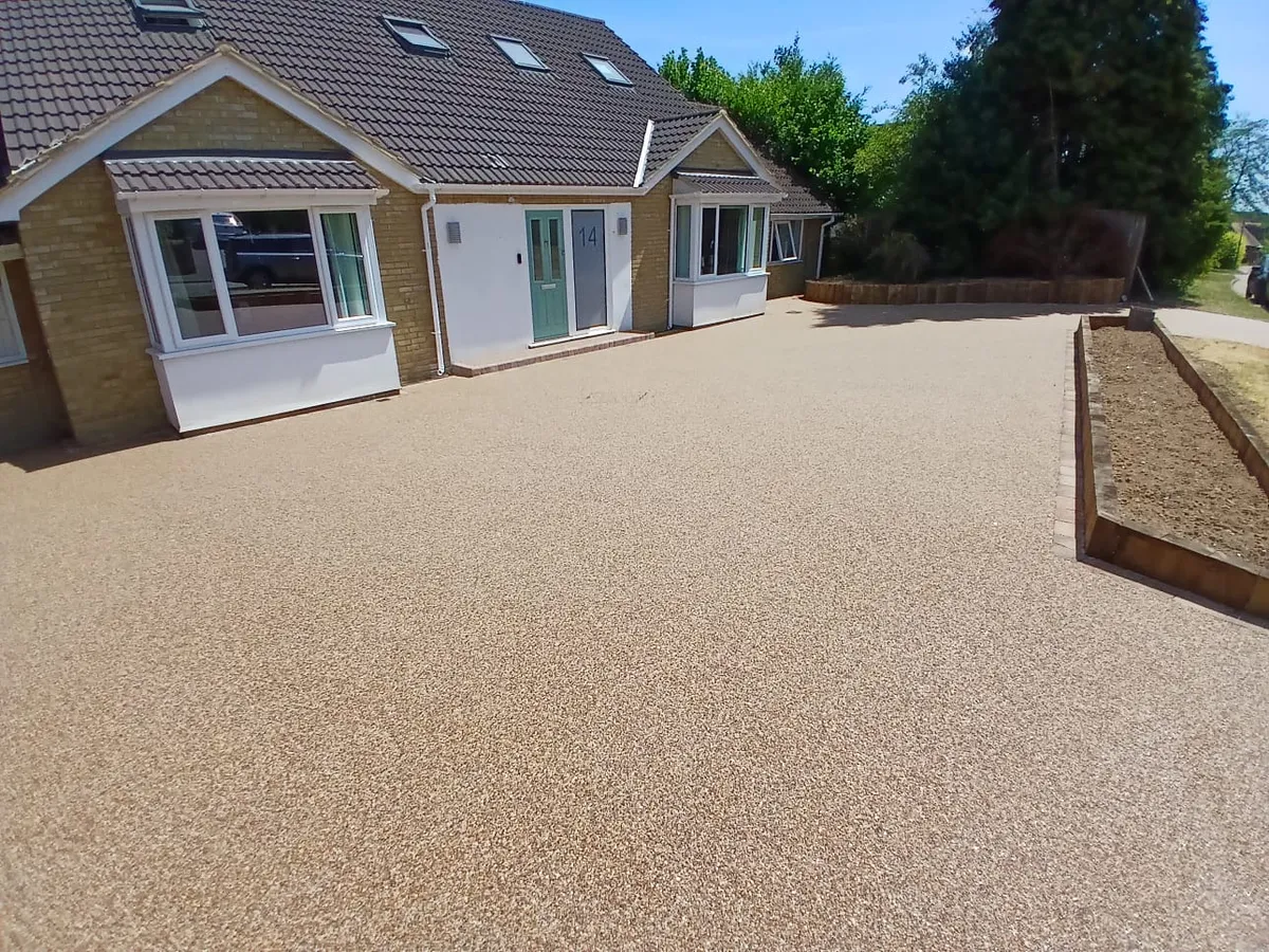New Driveways at a home near Bedford