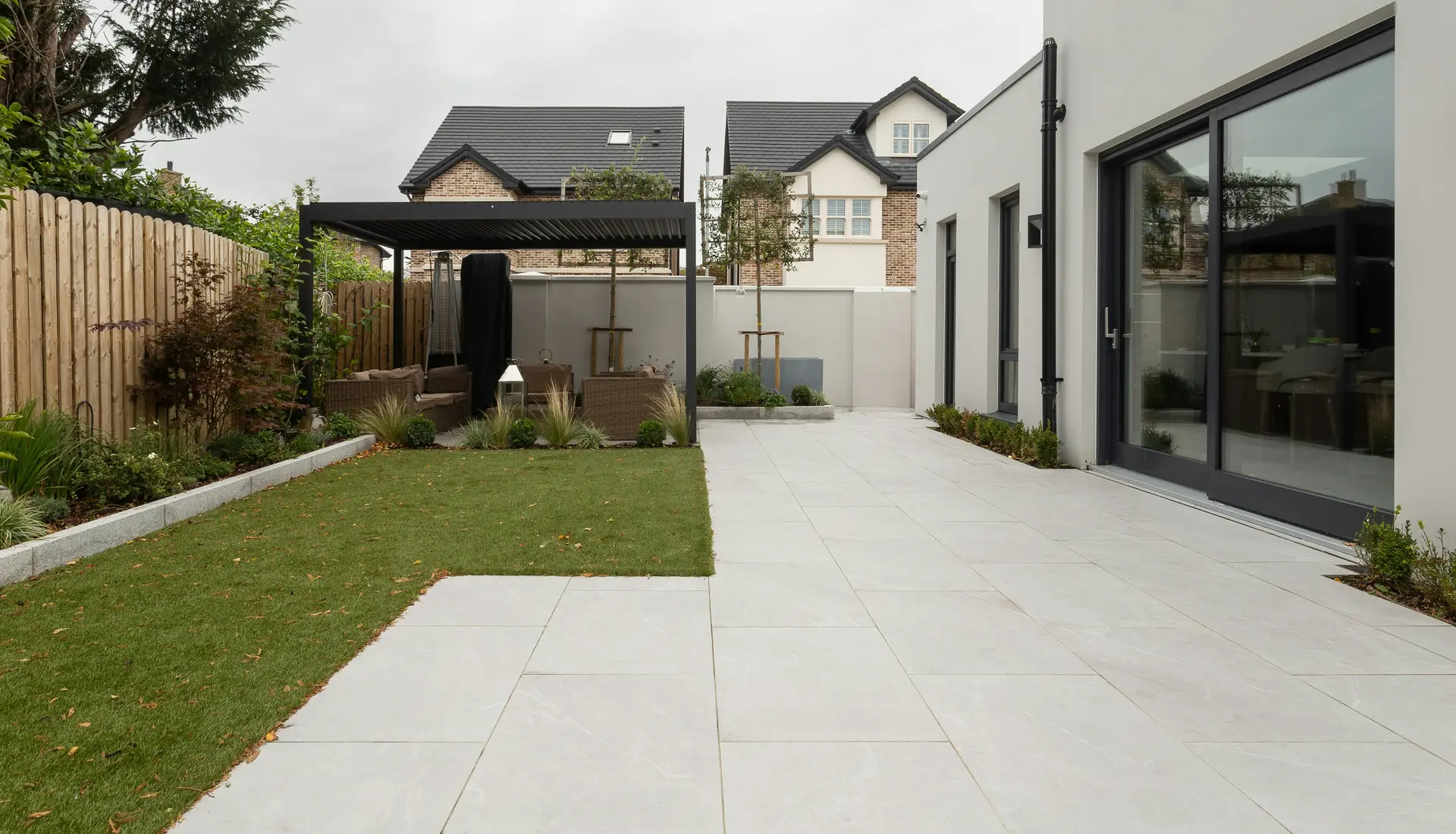 New Patio by Prime Paving and Resin